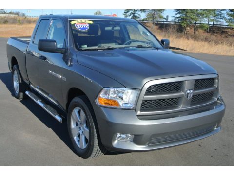 Mineral Gray Metallic Dodge Ram 1500 ST Quad Cab 4x4.  Click to enlarge.