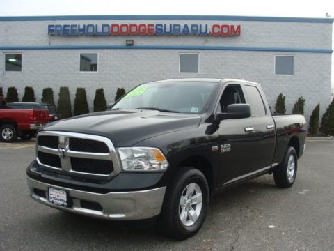Black Ram 1500 SLT Quad Cab 4x4.  Click to enlarge.