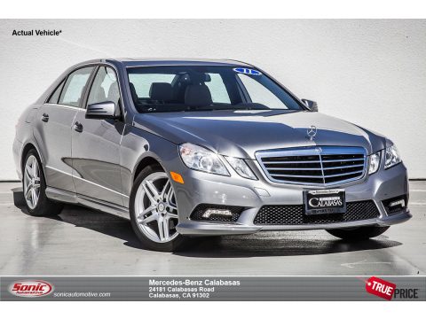 Palladium Silver Metallic Mercedes-Benz E 350 4Matic Sedan.  Click to enlarge.