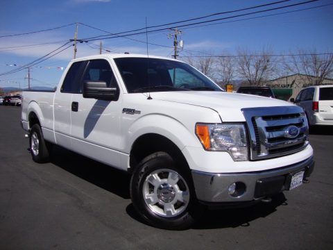 Oxford White Ford F150 XLT SuperCab 4x4.  Click to enlarge.