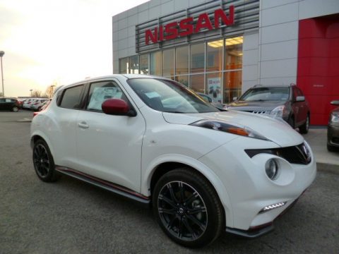 Pearl White Nissan Juke NISMO AWD. Click to enlarge. Pearl White Nissan Juke NISMO AWD. Click to enlarge.
