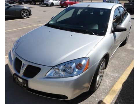 Quicksilver Metallic Pontiac G6 Sedan.  Click to enlarge.