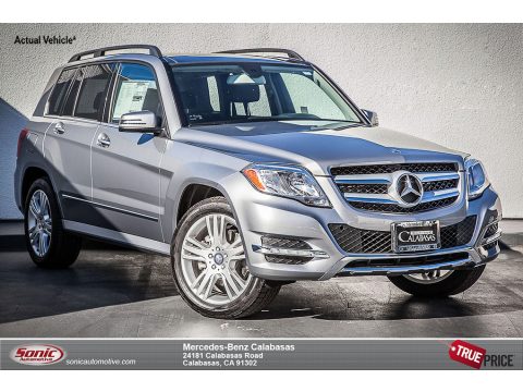 Palladium Silver Metallic Mercedes-Benz GLK 350.  Click to enlarge.