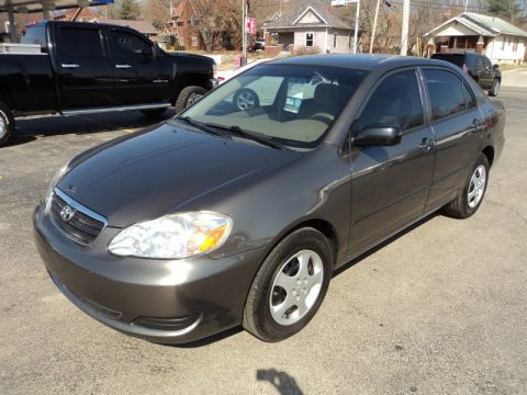 Phantom Gray Pearl Toyota Corolla CE.  Click to enlarge.