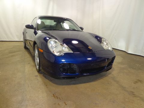 Lapis Blue Metallic Porsche 911 Carrera 4S Coupe.  Click to enlarge.