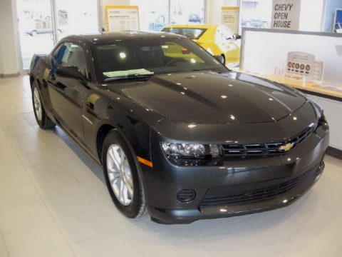 Ashen Gray Metallic Chevrolet Camaro LS Coupe.  Click to enlarge.