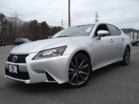 Liquid Platinum Lexus GS 350 AWD F Sport.  Click to enlarge.