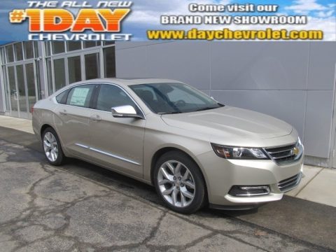 Champagne Silver Metallic Chevrolet Impala LTZ.  Click to enlarge.