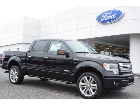 Tuxedo Black Ford F150 Limited SuperCrew 4x4.  Click to enlarge.