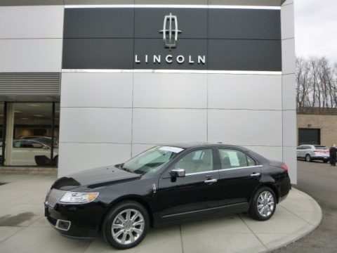 Black Lincoln MKZ AWD.  Click to enlarge.