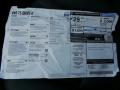  2015 Volvo V60 T5 Drive-E Window Sticker #31