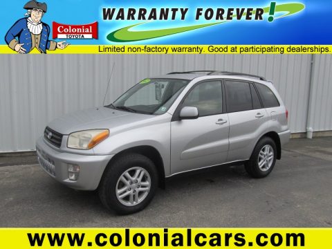 Titanium Metallic Toyota RAV4 4WD.  Click to enlarge.