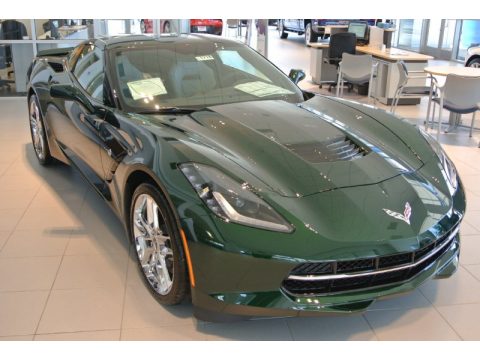 Lime Rock Green Metallic Chevrolet Corvette Stingray Coupe Z51. Click to enlarge. Lime Rock Green Metallic Chevrolet Corvette Stingray Coupe Z51. Click to enlarge.