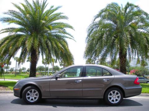 Indium Grey Metallic Mercedes-Benz E 320 BlueTEC Sedan.  Click to enlarge.