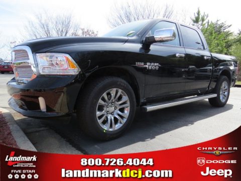 Black Ram 1500 Laramie Limited Crew Cab.  Click to enlarge.
