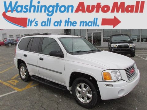 Summit White GMC Envoy SLT 4x4.  Click to enlarge.