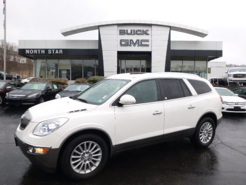 White Opal Buick Enclave CXL AWD.  Click to enlarge.