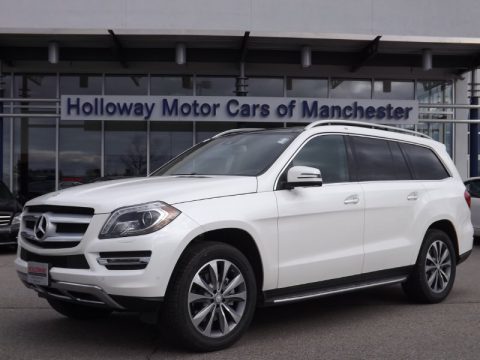 Diamond White Metallic Mercedes-Benz GL 450 4Matic.  Click to enlarge.