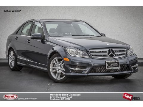 Steel Grey Metallic Mercedes-Benz C 250 Sport.  Click to enlarge.