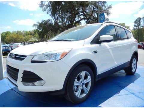 White Platinum Ford Escape SE 1.6L EcoBoost. Click to enlarge. White Platinum Ford Escape SE 1.6L EcoBoost. Click to enlarge.