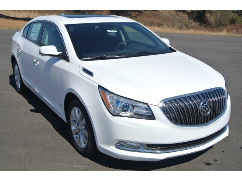 Summit White Buick LaCrosse Leather.  Click to enlarge.
