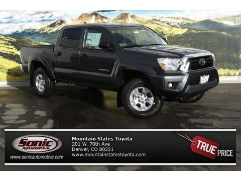 Magnetic Gray Metallic Toyota Tacoma V6 TRD Double Cab 4x4.  Click to enlarge.