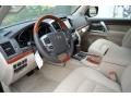  2014 Toyota Land Cruiser Sandstone Interior #5