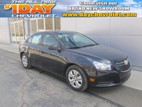 Blue Ray Metallic Chevrolet Cruze LS.  Click to enlarge.