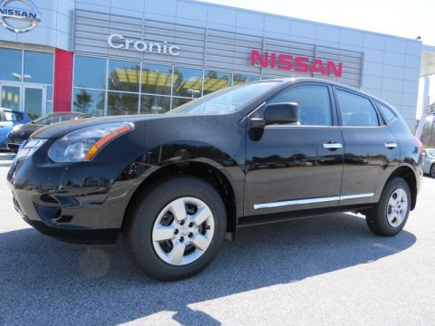 Super Black Nissan Rogue Select S.  Click to enlarge.