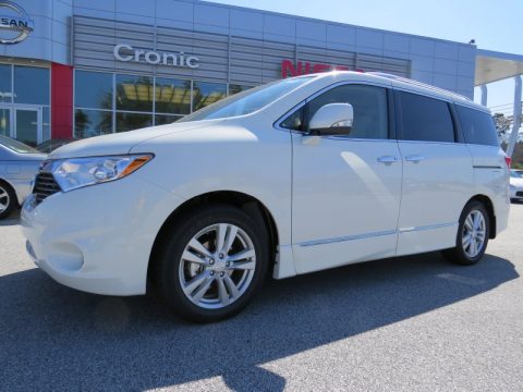 Pearl White Nissan Quest 3.5 SL.  Click to enlarge.