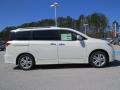 2014 Nissan Quest Pearl White #6