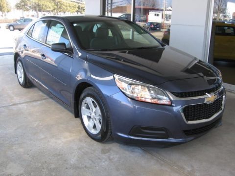 Atlantis Blue Metallic Chevrolet Malibu LS.  Click to enlarge.