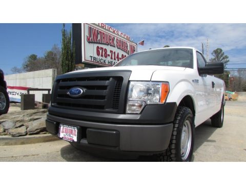 Oxford White Ford F150 XL Regular Cab.  Click to enlarge.