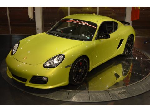 Peridot Metallic Porsche Cayman R.  Click to enlarge.