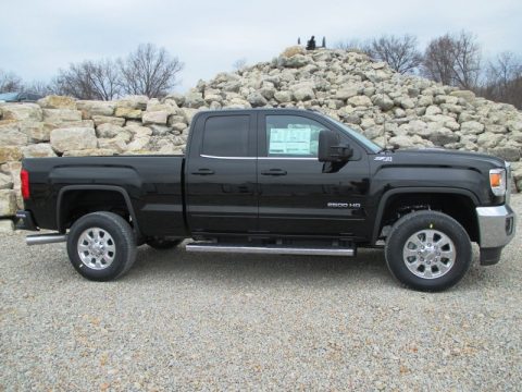 Onyx Black GMC Sierra 2500HD SLE Double Cab 4x4. Click to enlarge. Onyx Black GMC Sierra 2500HD SLE Double Cab 4x4. Click to enlarge.