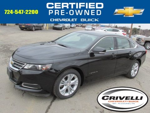 Black Chevrolet Impala LT.  Click to enlarge.