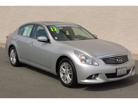 Liquid Platinum Infiniti G 37 Journey Sedan.  Click to enlarge.