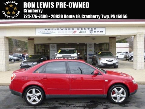 Amulet Red Audi A4 1.8T quattro Sedan. Click to enlarge. Amulet Red Audi A4 1.8T quattro Sedan. Click to enlarge.