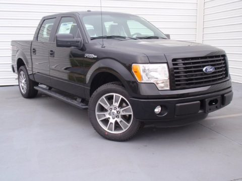 Tuxedo Black Ford F150 STX SuperCrew. Click to enlarge. Tuxedo Black Ford F150 STX SuperCrew. Click to enlarge.