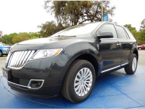 Smoked Quartz Metallic Lincoln MKX FWD.  Click to enlarge.