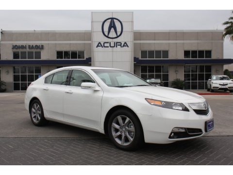 Bellanova White Pearl Acura TL .  Click to enlarge.