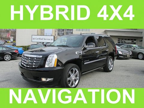 Black Raven Cadillac Escalade Hybrid AWD.  Click to enlarge.