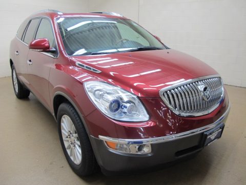 Red Jewel Buick Enclave CXL AWD.  Click to enlarge.