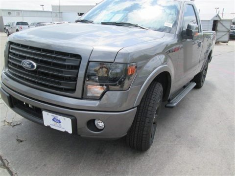 Sterling Grey Ford F150 FX2 Tremor Regular Cab.  Click to enlarge.