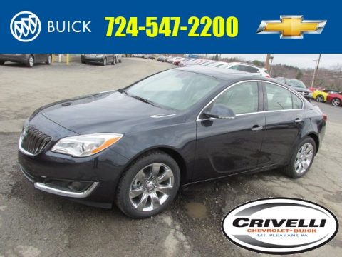 Graphite Blue Metallic Buick Regal FWD.  Click to enlarge.