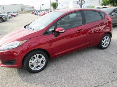 Ruby Red Ford Fiesta SE Hatchback. Click to enlarge. Ruby Red Ford Fiesta SE Hatchback. Click to enlarge.