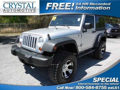 Bright Silver Metallic Jeep Wrangler X 4x4. Click to enlarge. Bright Silver Metallic Jeep Wrangler X 4x4. Click to enlarge.