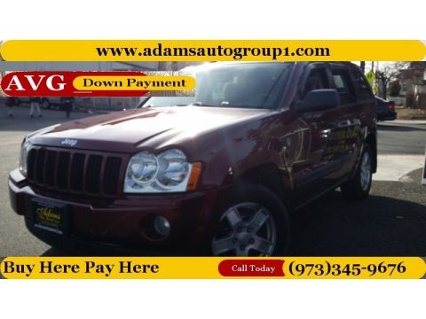 Inferno Red Crystal Pearl Jeep Grand Cherokee Laredo 4x4.  Click to enlarge.