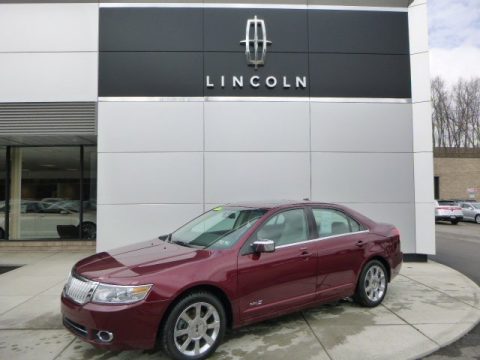 Merlot Metallic Lincoln MKZ Sedan.  Click to enlarge.