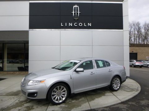 Silver Diamond Premium Metallic Lincoln MKS AWD.  Click to enlarge.